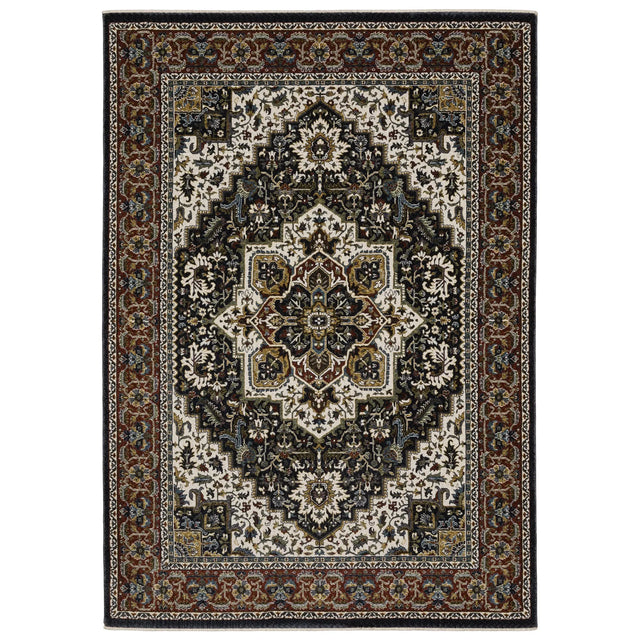 Oriental Weavers Sphinx Vivian VI06C Multi Rugs - main flat