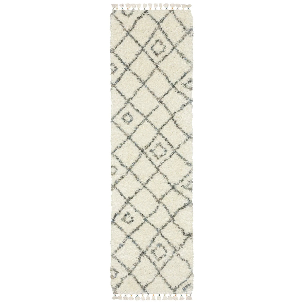 Oriental Weavers Sphinx Axis Ax03A Ivory/ Multi Rug - runner