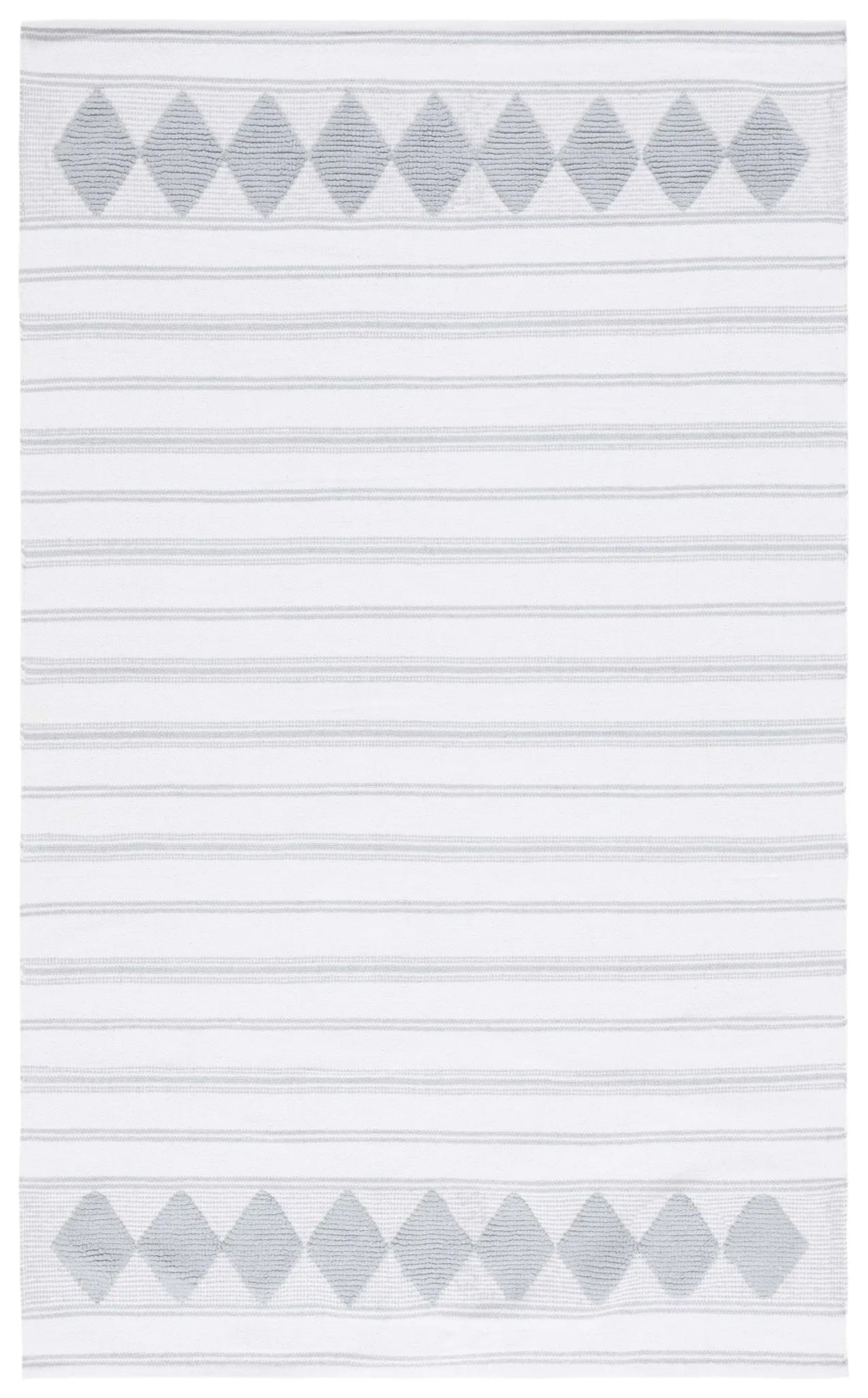 Safavieh Montauk 4'-0" x 6'-0" Rug in Aqua / Ivory