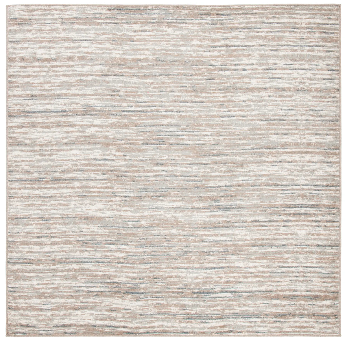 Safavieh Pyramid 6'-7" x 6'-7" Rug in Grey / Ivory