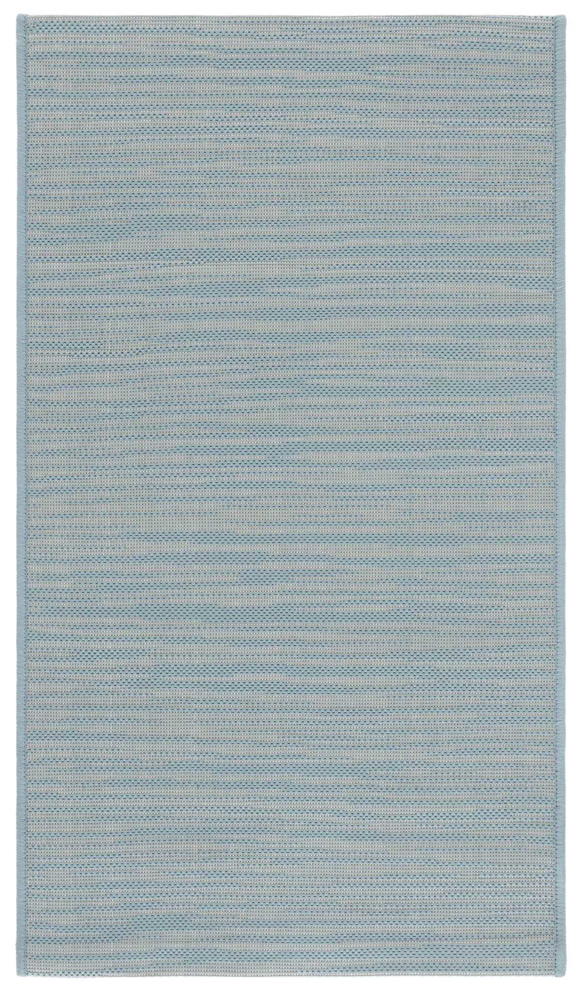Safavieh Courtyard 2'-0" x 3'-7" Rug in Aqua / Cream
