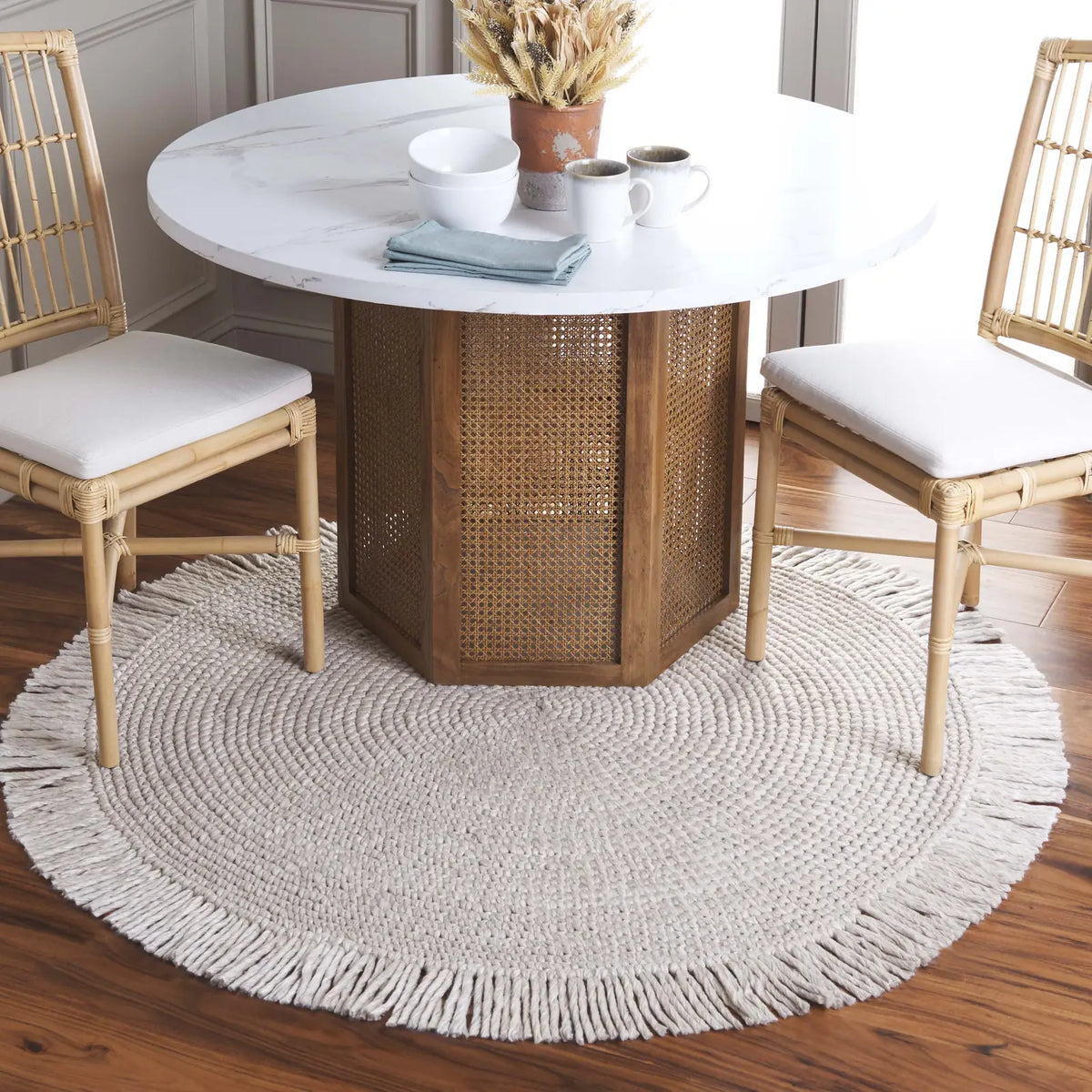 Safavieh Renewal 5'-0" x 5'-0" Rug in Light Beige
