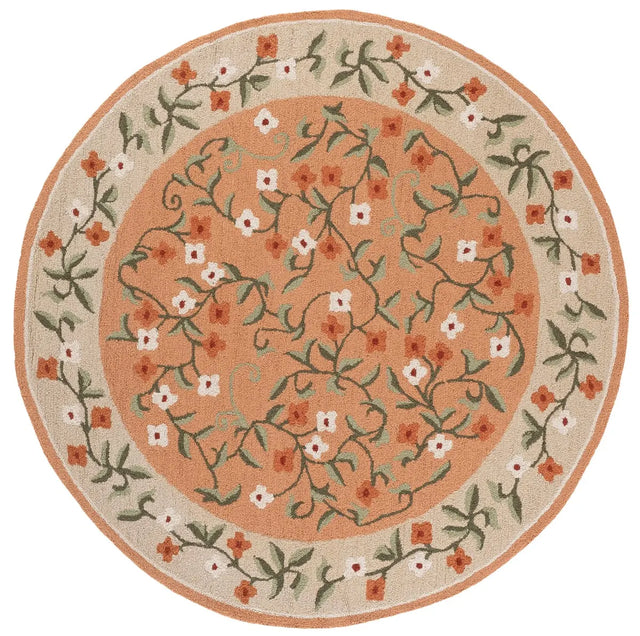 Safavieh Martha Stewart 6'-0" x 6'-0" Rug in Rust / Grey