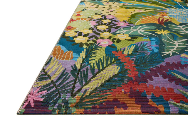 Loloi Botanical BOT-05 Multi Rug - rug corner