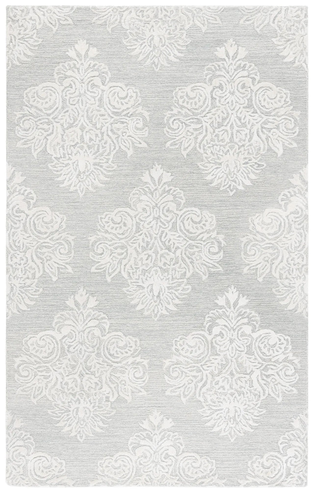 Safavieh Glamour 4'-0" x 6'-0" Rug in Light Blue / Ivory
