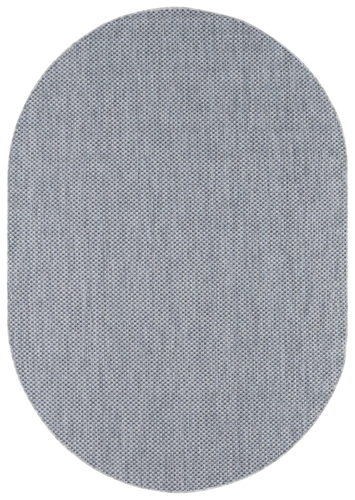 Safavieh Courtyard 5'-3" x 7'-6" Rug in Grey / Navy