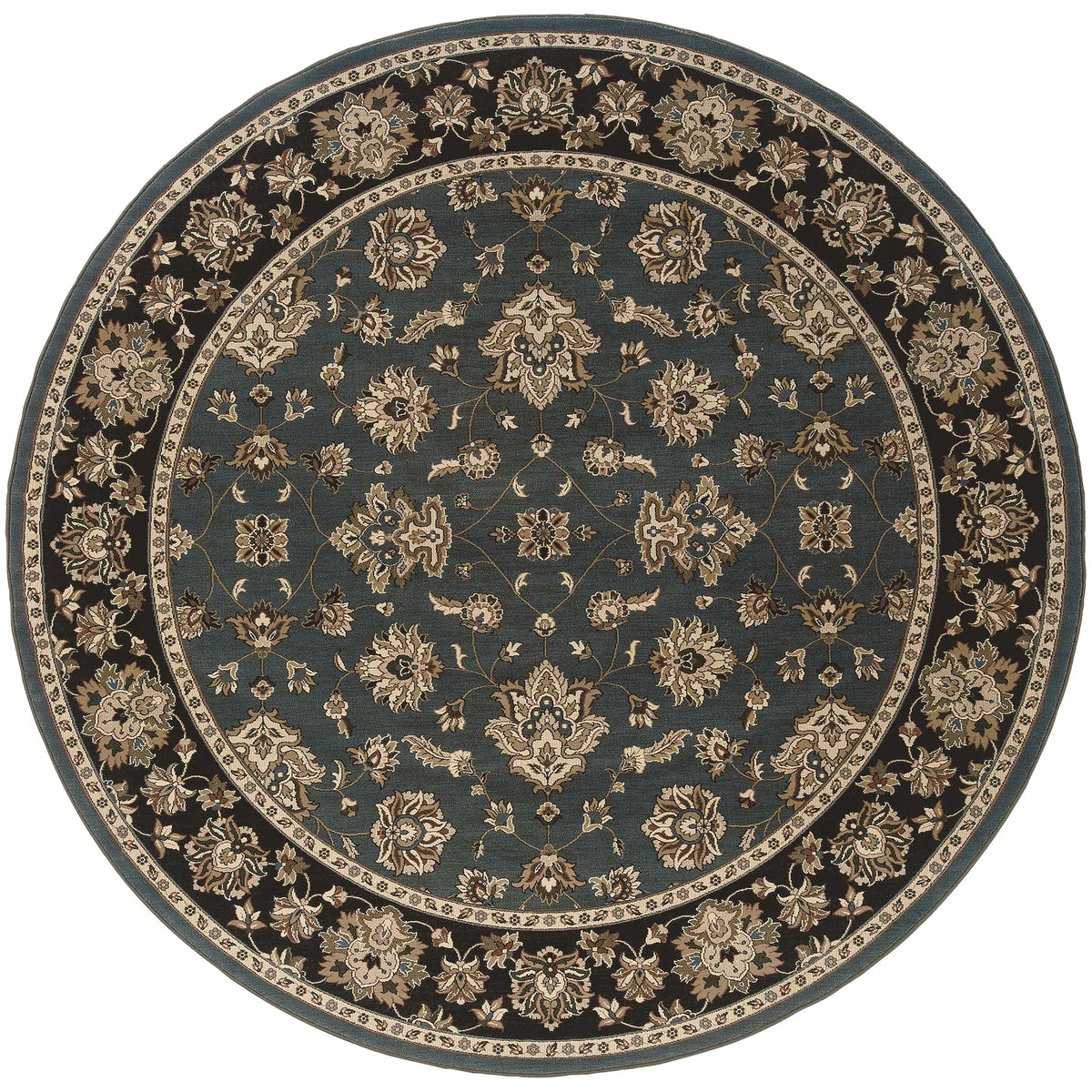 Oriental Weavers Sphinx Ariana 623h3 Blue / Black Rugs - main flat