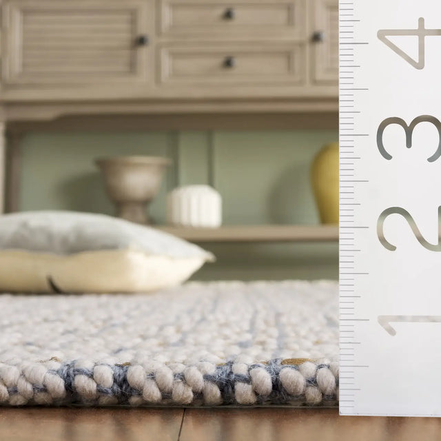 Safavieh Natural Fiber 4'-0" x 6'-0" Rug in Natural / Blue
