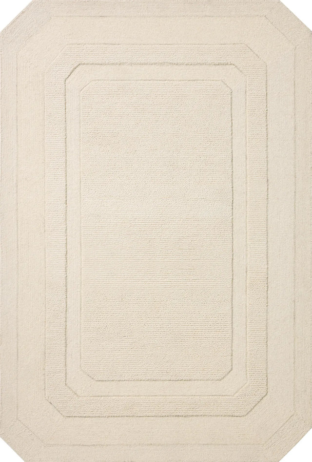 Loloi Clayton CLN-01 Ivory Rug - main flat