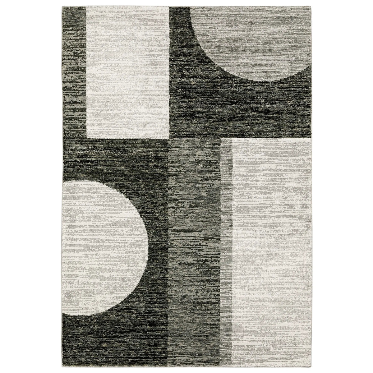 Oriental Weavers Sphinx Strada Str06 Charcoal/ Grey Rugs - main flat