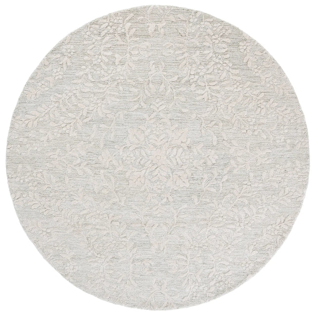 Safavieh Pine 6'-0" x 6'-0" Rug in Light Green / Ivory