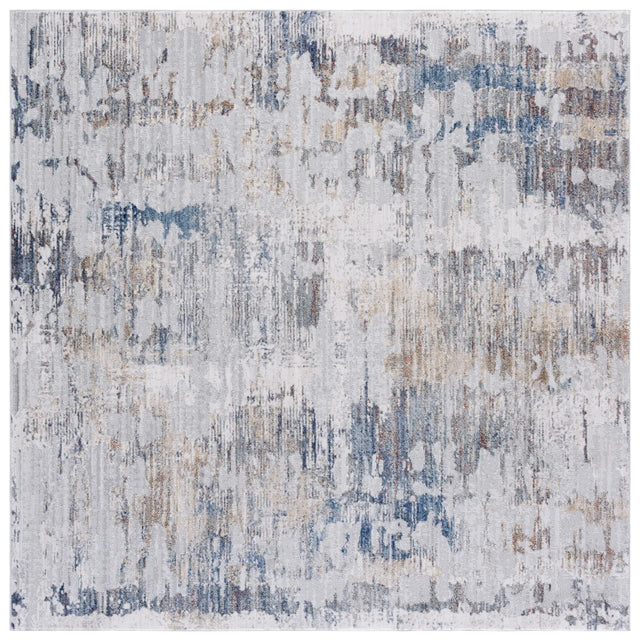 Safavieh Ellwood Modern 6'-5" x 6'-5" Rug in Ivory / Grey