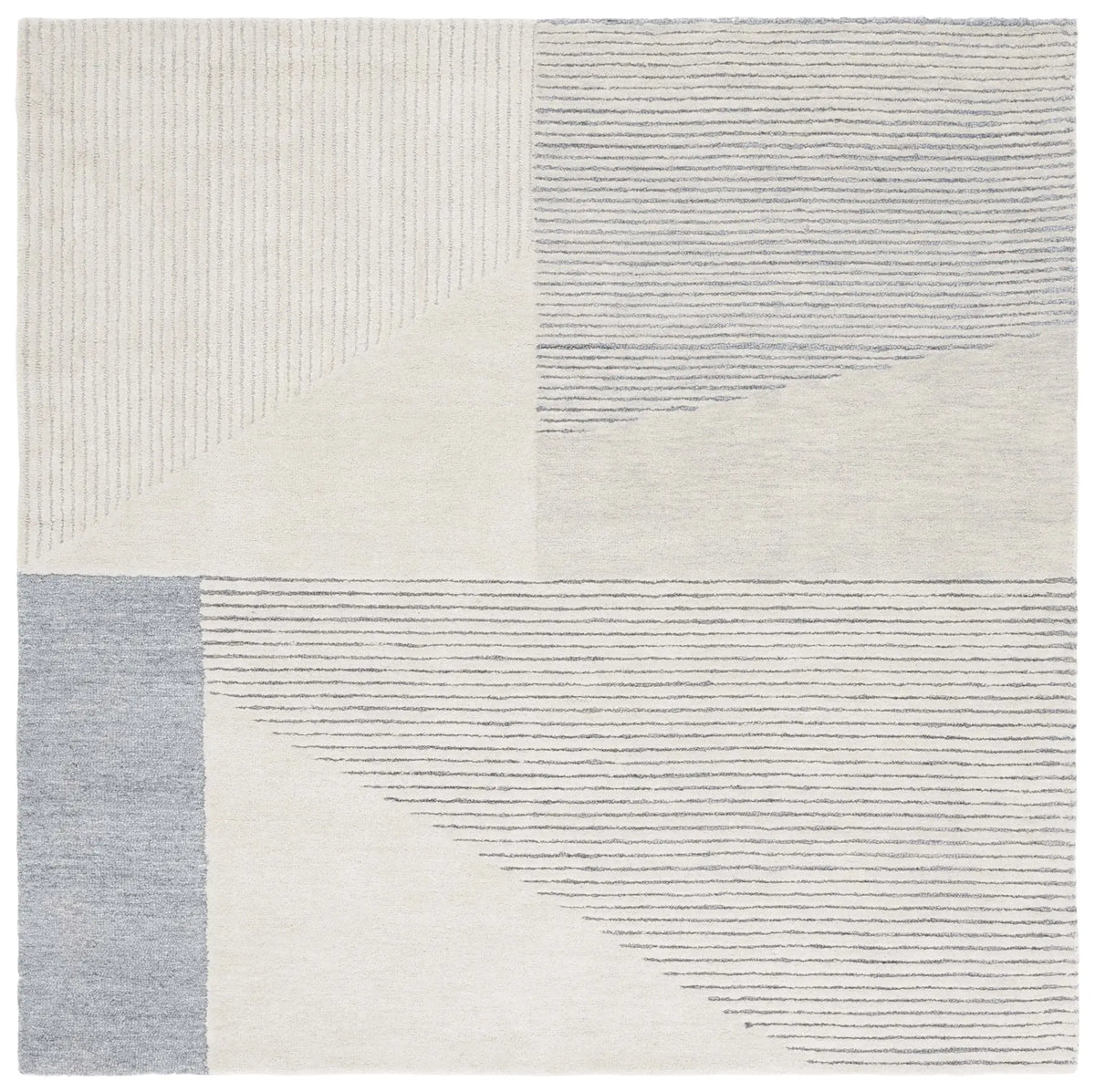 Safavieh Ebony 5'-0" x 5'-0" Rug in Beige / Grey