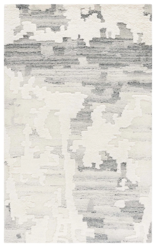 Safavieh Casablanca 4'-0" x 6'-0" Rug in Grey / Ivory