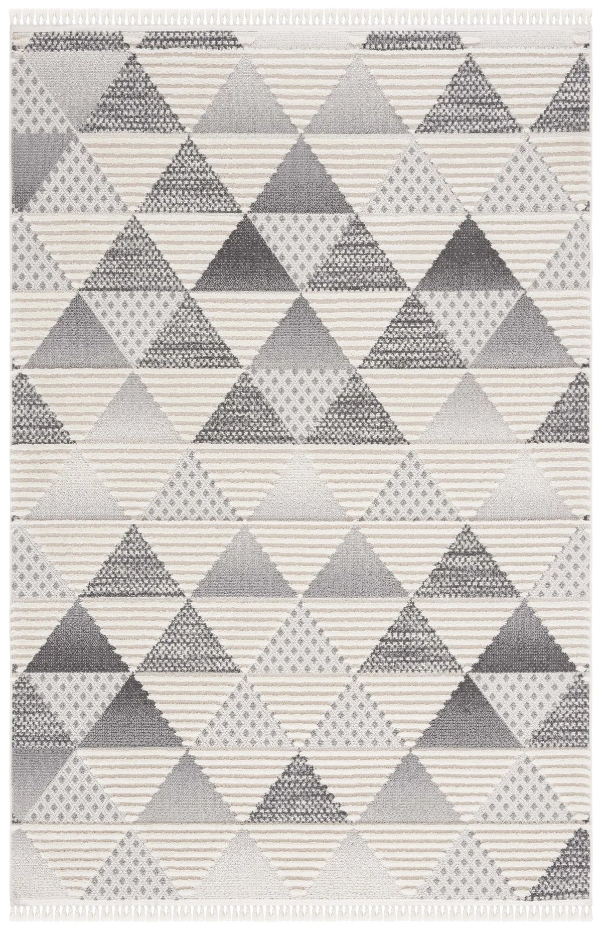 Safavieh Urban 4'-0" x 6'-0" Rug in Grey / Ivory