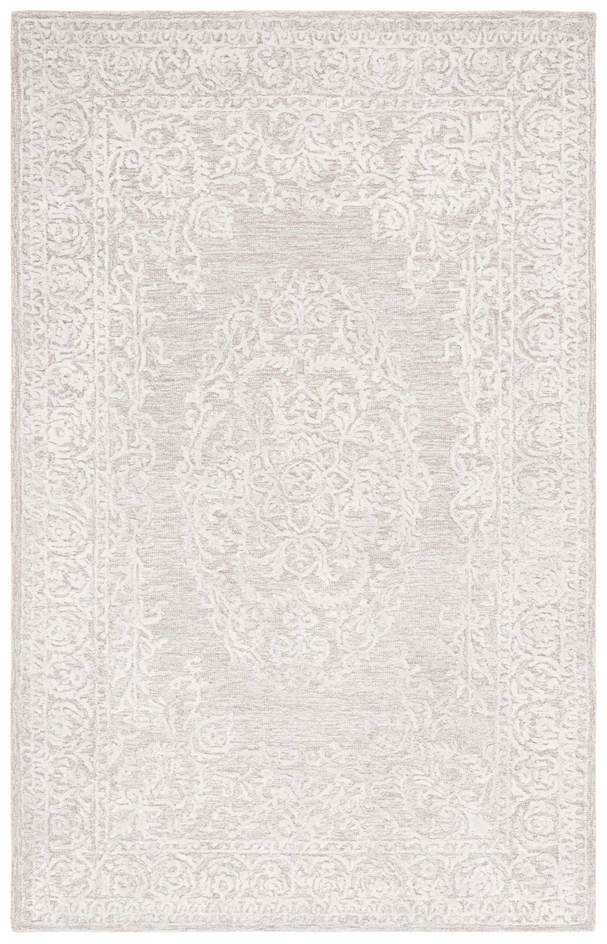Safavieh Precious 4'-0" x 6'-0" Rug in Beige / Ivory