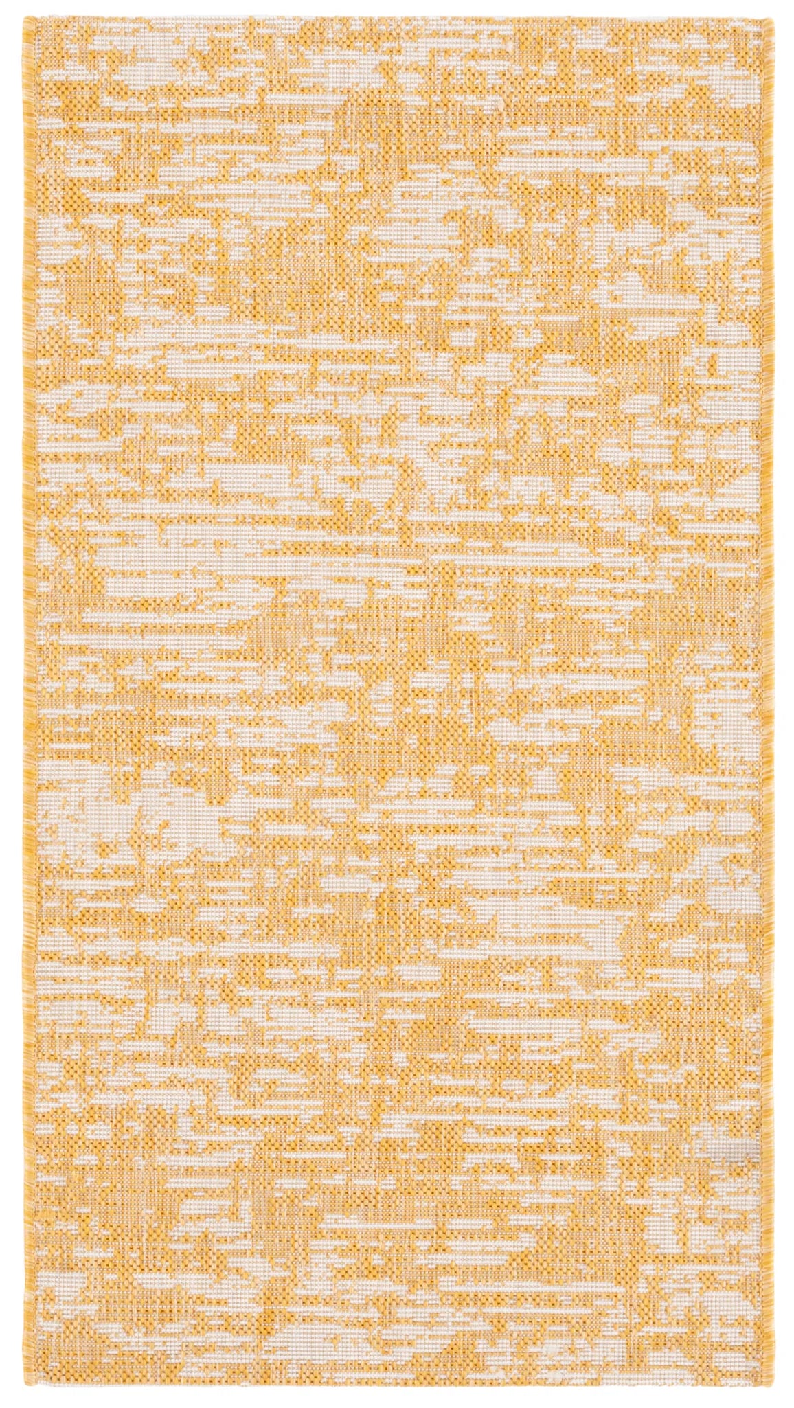 Safavieh Courtyard 2'-0" x 3'-7" Rug in Gold / Ivory