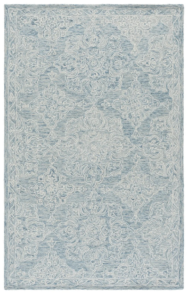 Safavieh Martha Stewart 5'-0" x 8'-0" Rug in Blue / Ivory