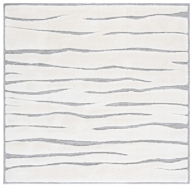 Safavieh Celebrity 800 6'-7" x 6'-7" Rug in Ivory / Grey