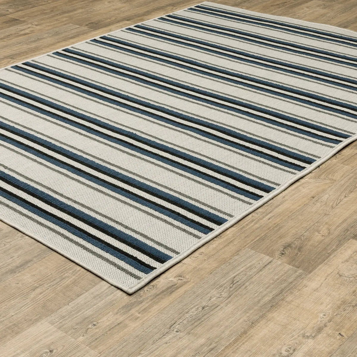 Oriental Weavers Torrey 5571Y Beige/ Blue Rug - angle detail