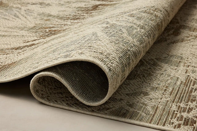 Loloi Saylor SAY-10 Ivory / Stone Rug - pile height