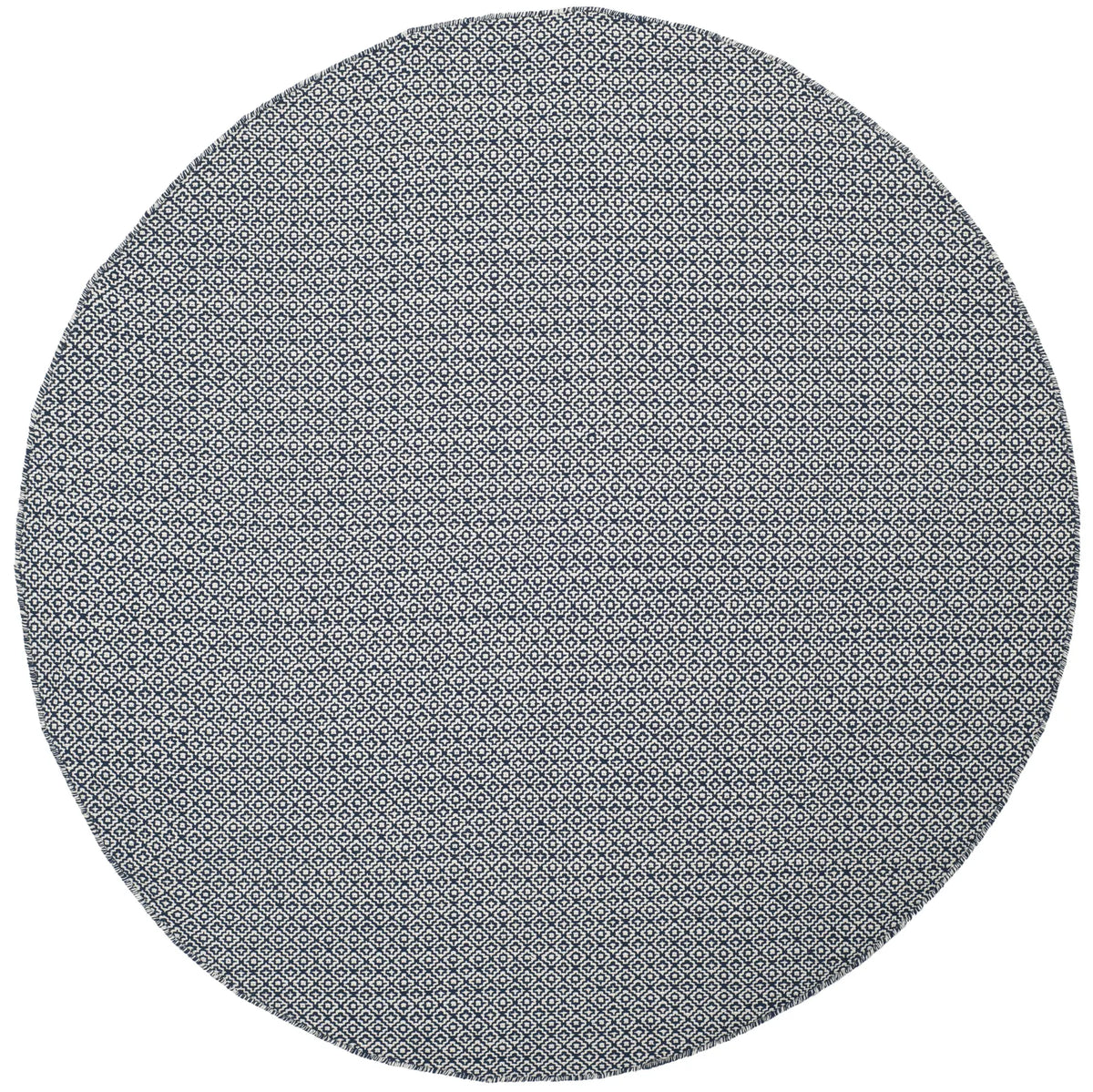 Safavieh Montauk 6'-0" x 6'-0" Rug in Ivory / Navy