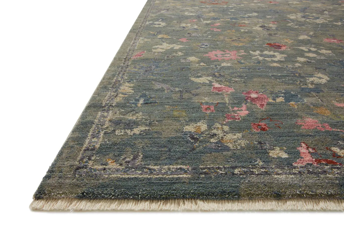 Loloi Giada Gia-06 Lagoon/Multi Rugs - rug corner