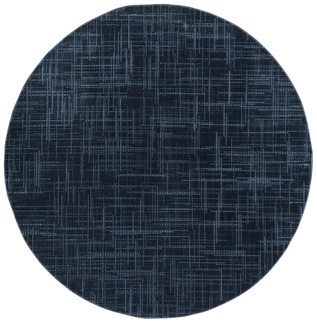 Safavieh Mila 6'-7" x 6'-7" Rug in Blue / Black
