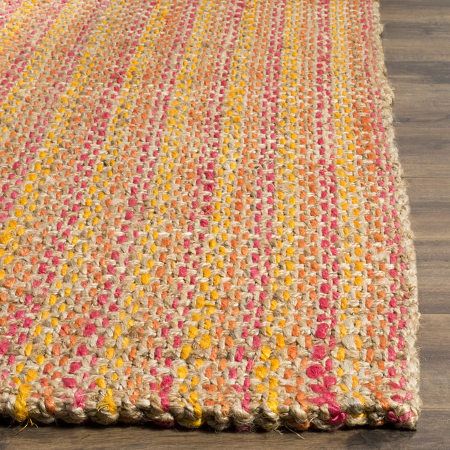 Safavieh Natural Fiber 4'-0" x 6'-0" Rug in Pink / Multi