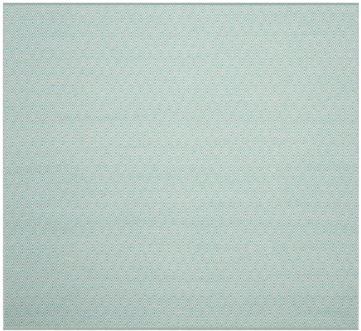 Safavieh Montauk 6'-0" x 6'-0" Rug in Ivory / Aqua