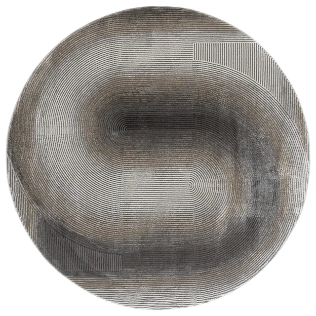 Safavieh Craft 6'-7" x 6'-7" Rug in Grey / Gold