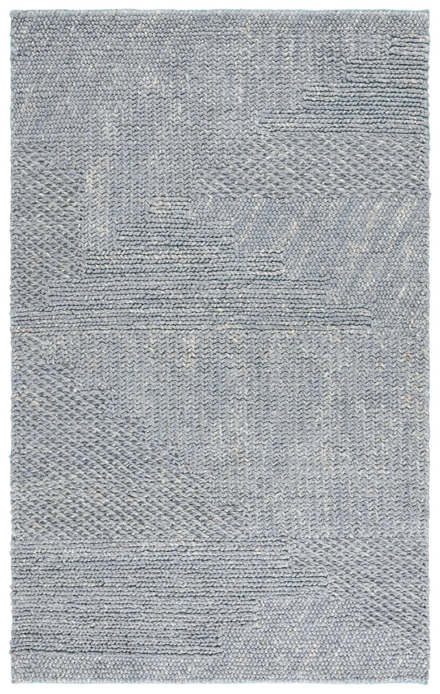 Safavieh Natural Fiber 4'-0" x 6'-0" Rug in Grey / Blue
