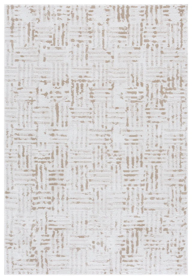 Safavieh Slate 700 4'-0" x 6'-0" Rug in Ivory / Taupe