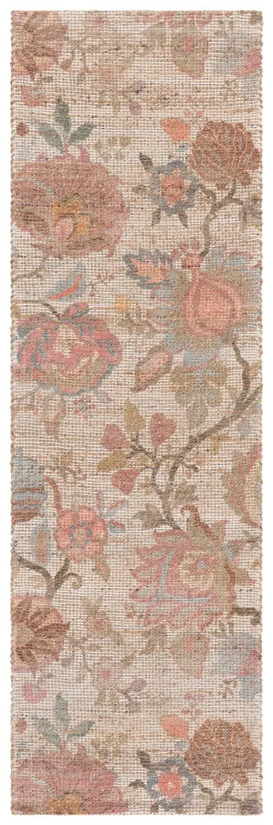 Safavieh Saffron 2'-3" x 8'-0" Rug in Ivory / Pink