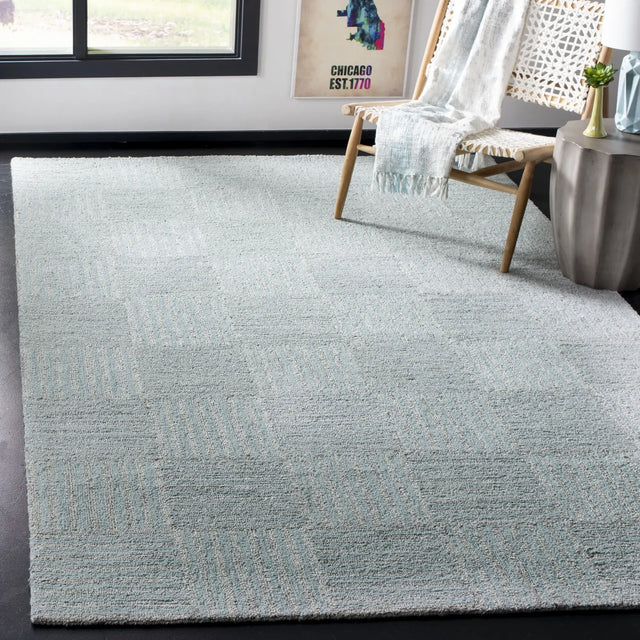 Safavieh Abstract 6'-0" x 9'-0" Rug in Blue / Grey