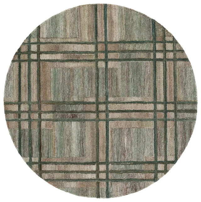 Safavieh Genre 6'-0" x 6'-0" Rug in Green / Beige