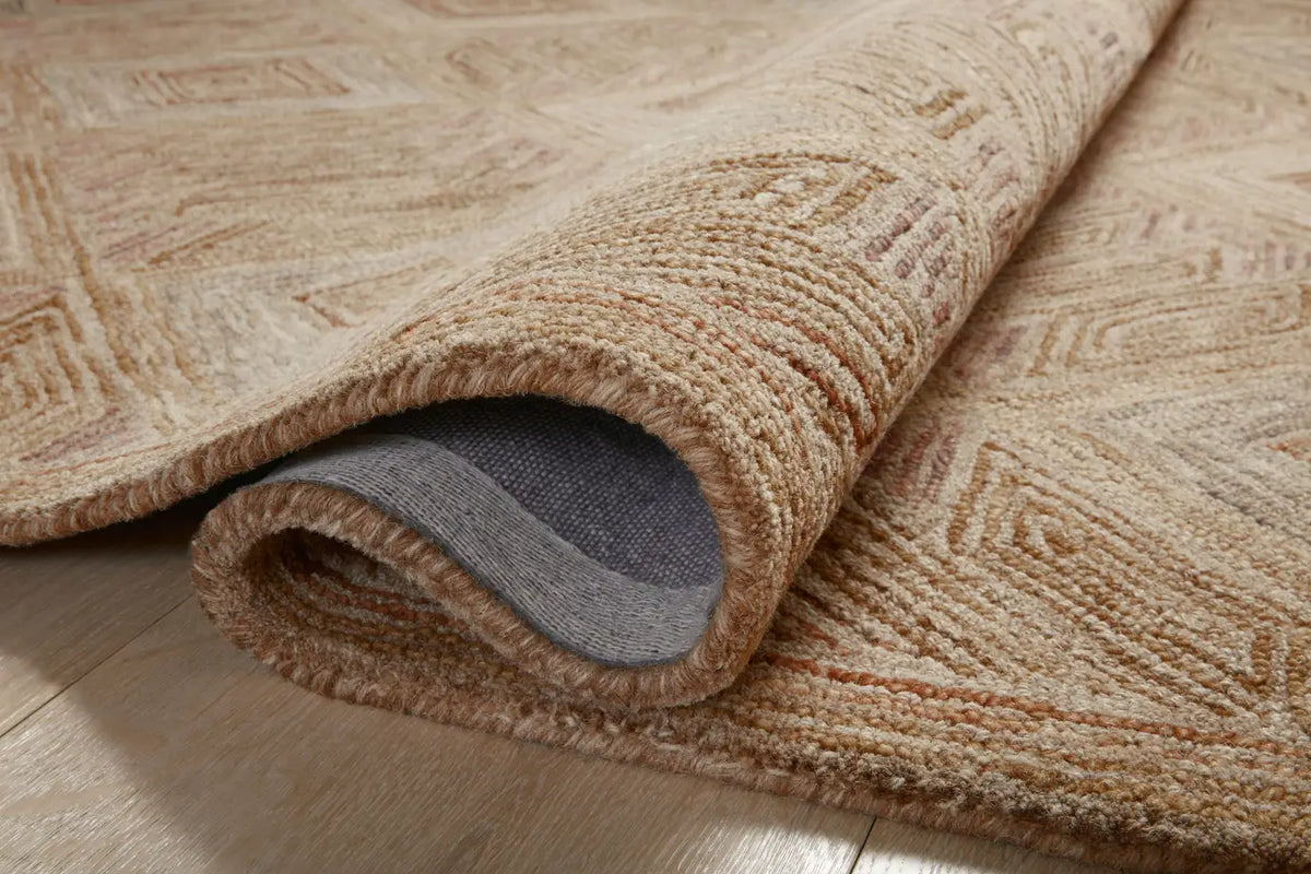Loloi Varena Var-02 Berry/Multi Rug - pile height