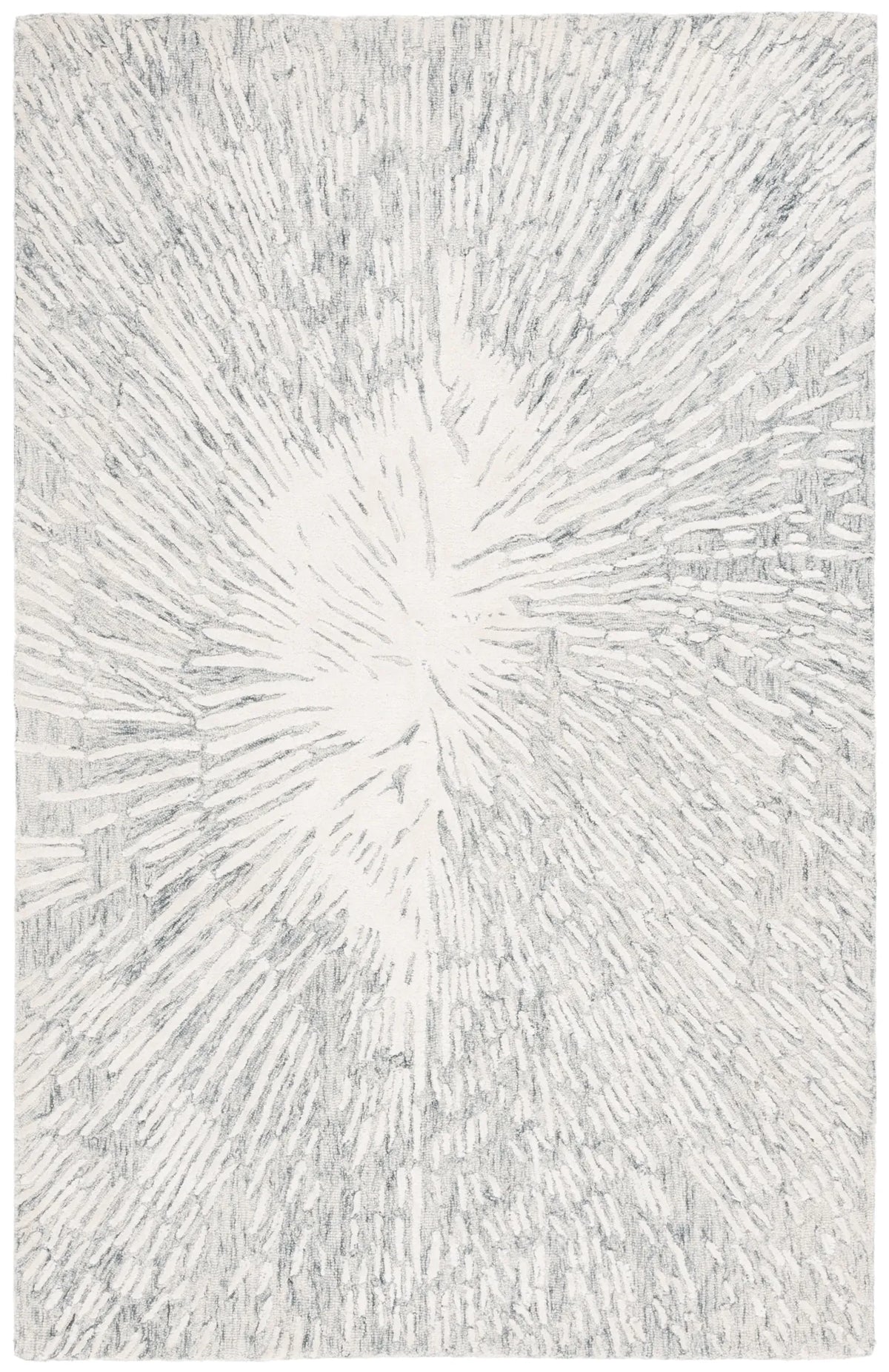 Safavieh Soho 4'-0" x 6'-0" Rug in Grey / Ivory