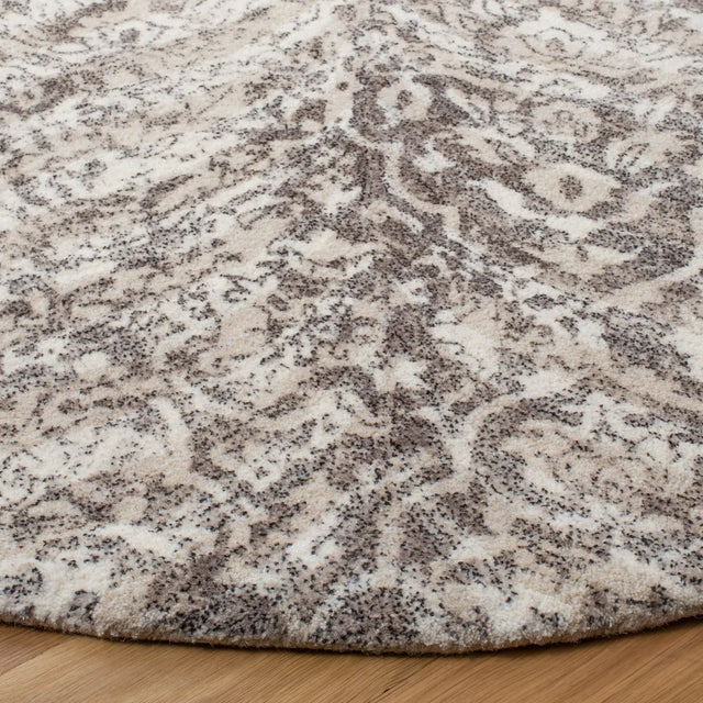 Safavieh Restoration Vintage 6'-0" x 6'-0" Rug in Beige / Ivory