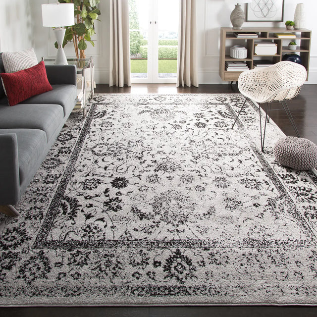 Safavieh Adirondack 10'-0" x 14'-0" Rug in Grey / Black