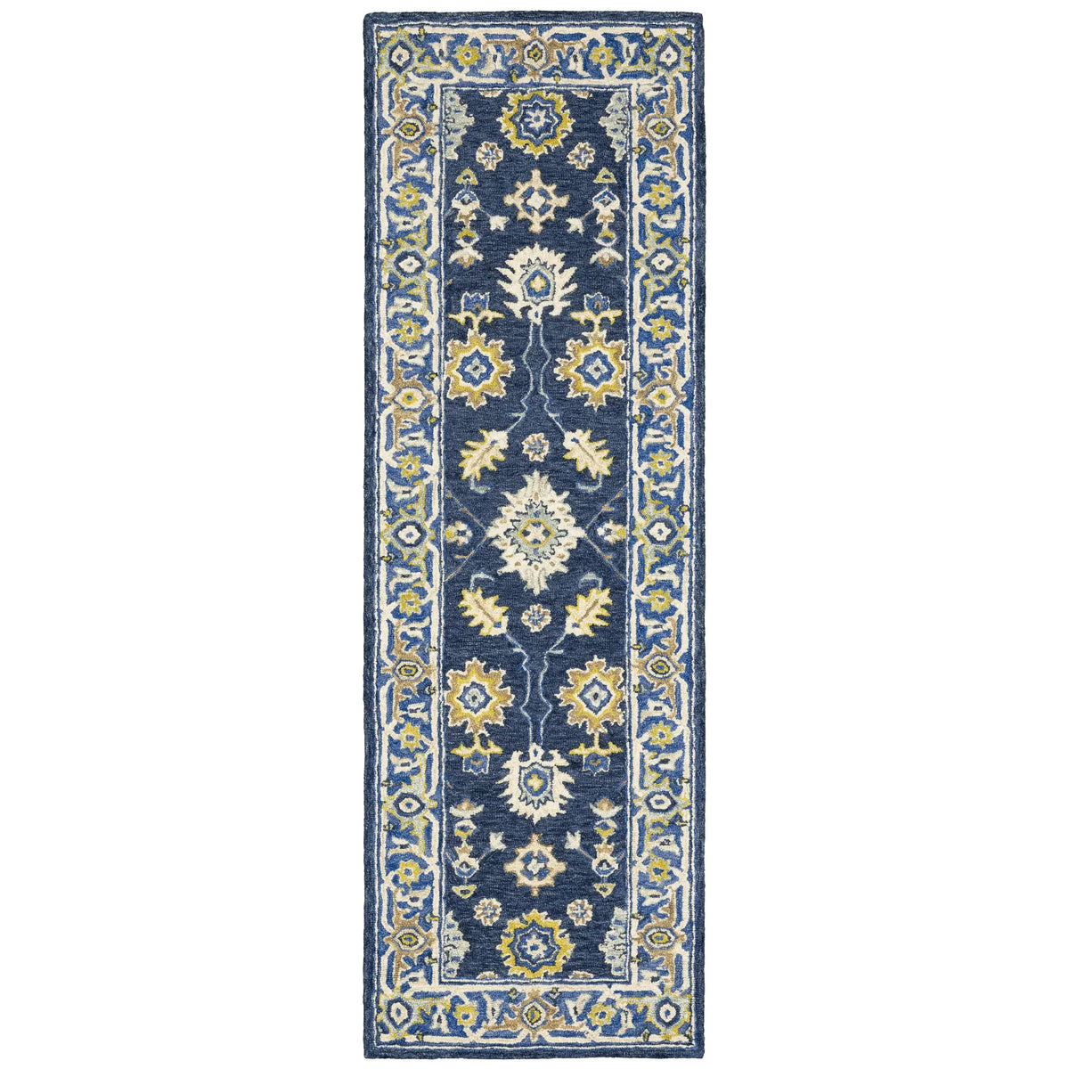 Oriental Weavers Sphinx Alfresco 28405 Navy / Blue Rugs - runner