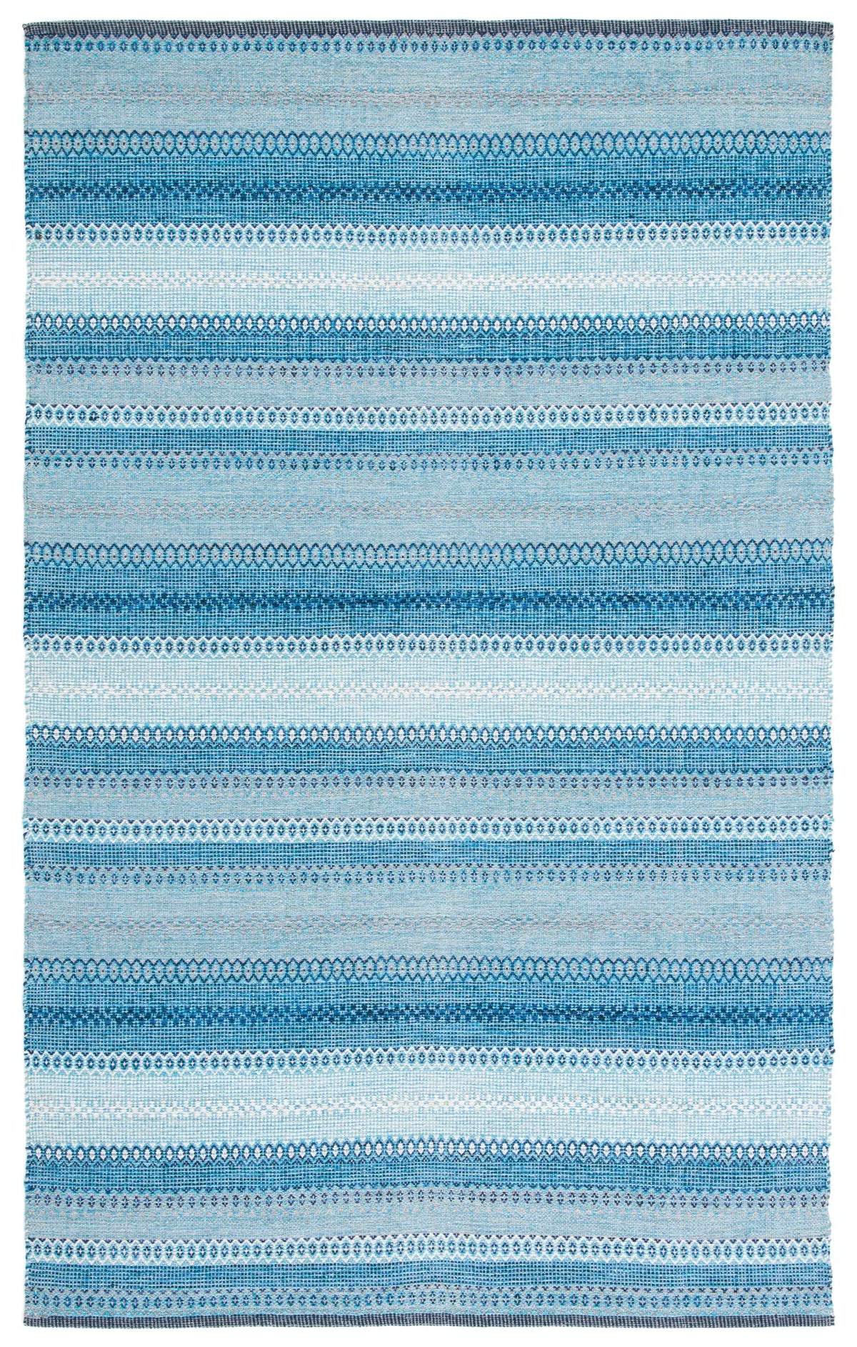 Safavieh Montauk 4'-0" x 6'-0" Rug in Grey / Blue