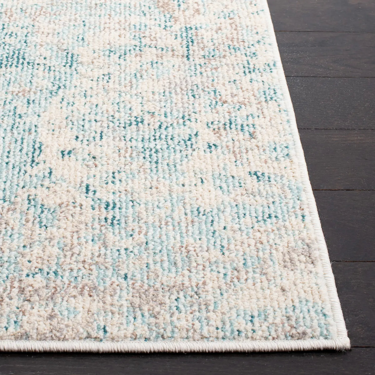 Safavieh Madison 4'-0" x 6'-0" Rug in Ivory / Teal