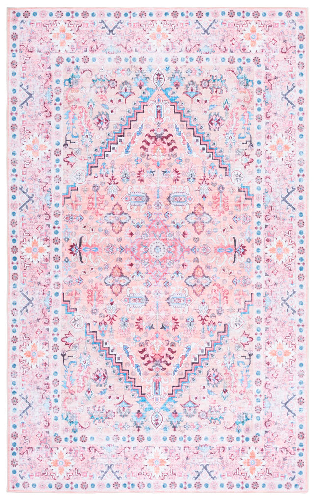 Safavieh Arizona 4'-0" x 6'-0" Rug in Beige / Pink