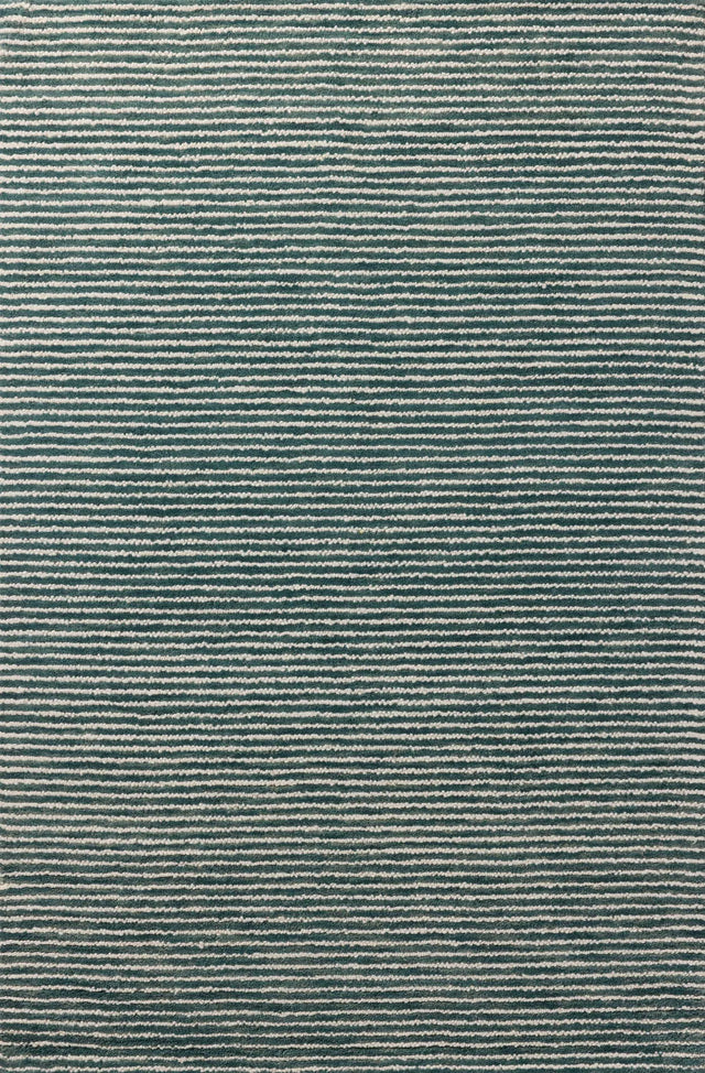 Loloi Sunday SUN-01 Ocean / Ivory Hand Tufted Rug - main flat