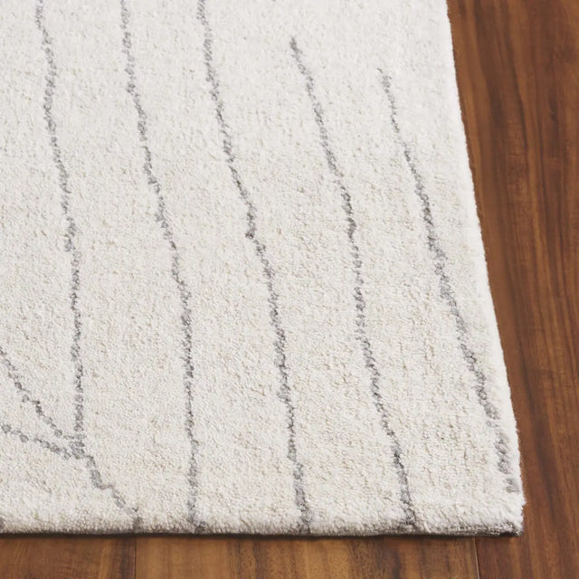 Safavieh Mykonos 4'-0" x 6'-0" Rug in Ivory / Grey
