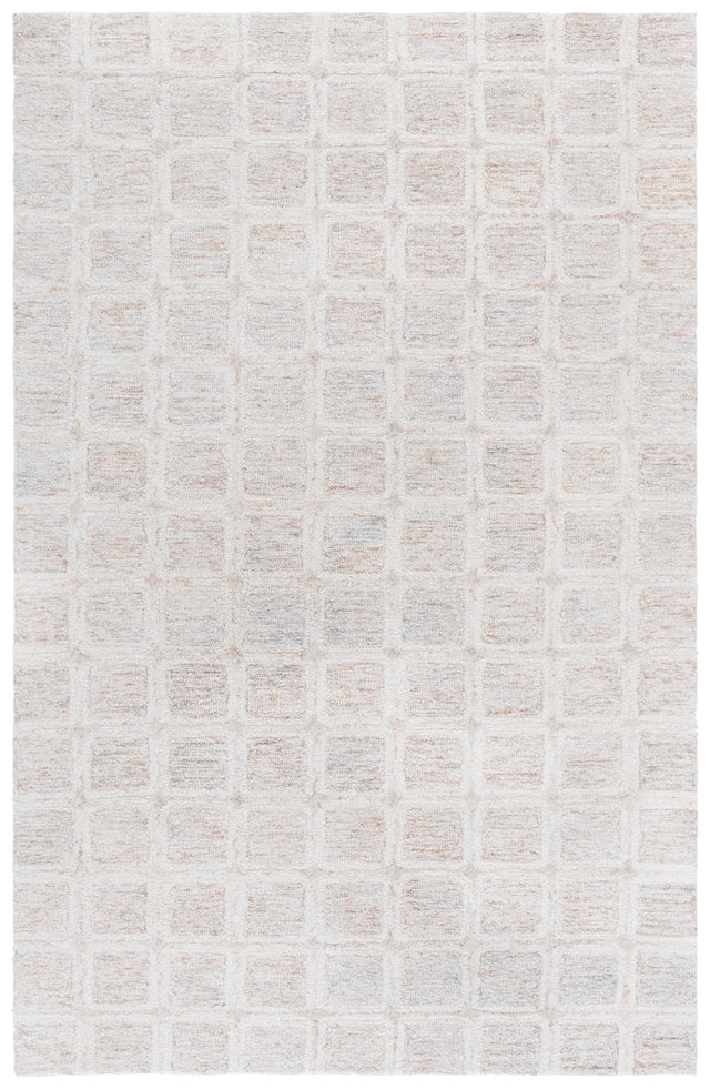 Safavieh Pine 4'-0" x 6'-0" Rug in Rust / Grey