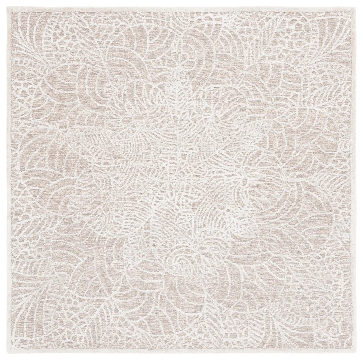 Safavieh Precious 6'-0" x 6'-0" Rug in Beige / Ivory