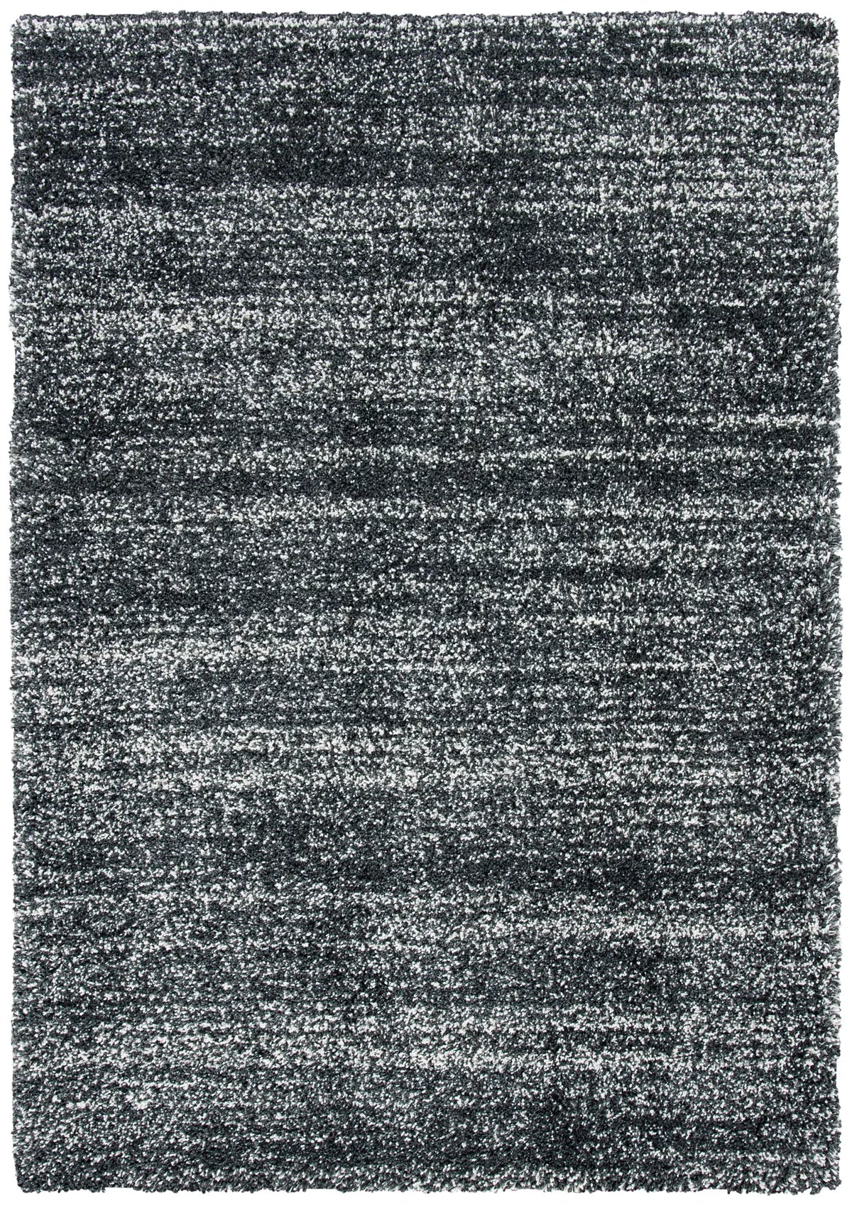 Safavieh Hudson Shag 4'-0" x 6'-0" Rug in Dark Grey / Ivory