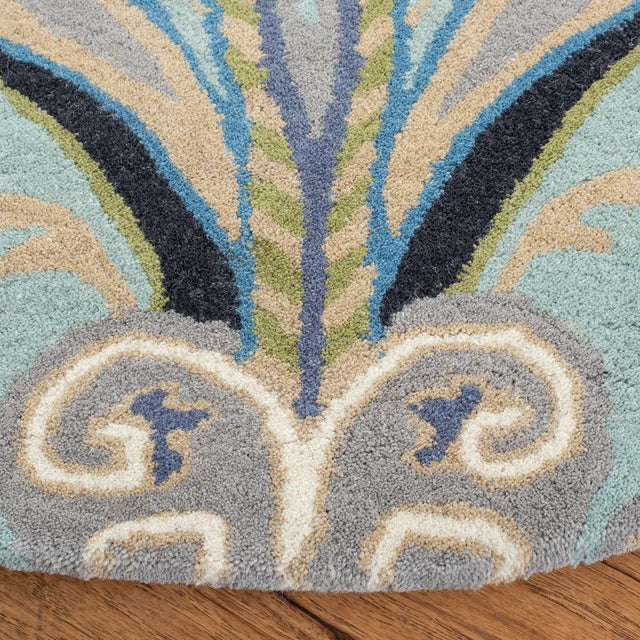Safavieh Wyndham 7'-0" x 7'-0" Rug in Blue / Multi